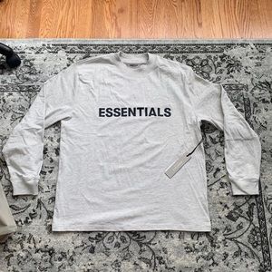 FEAR OF GOD ESSENTIALS LONG SLEEVE